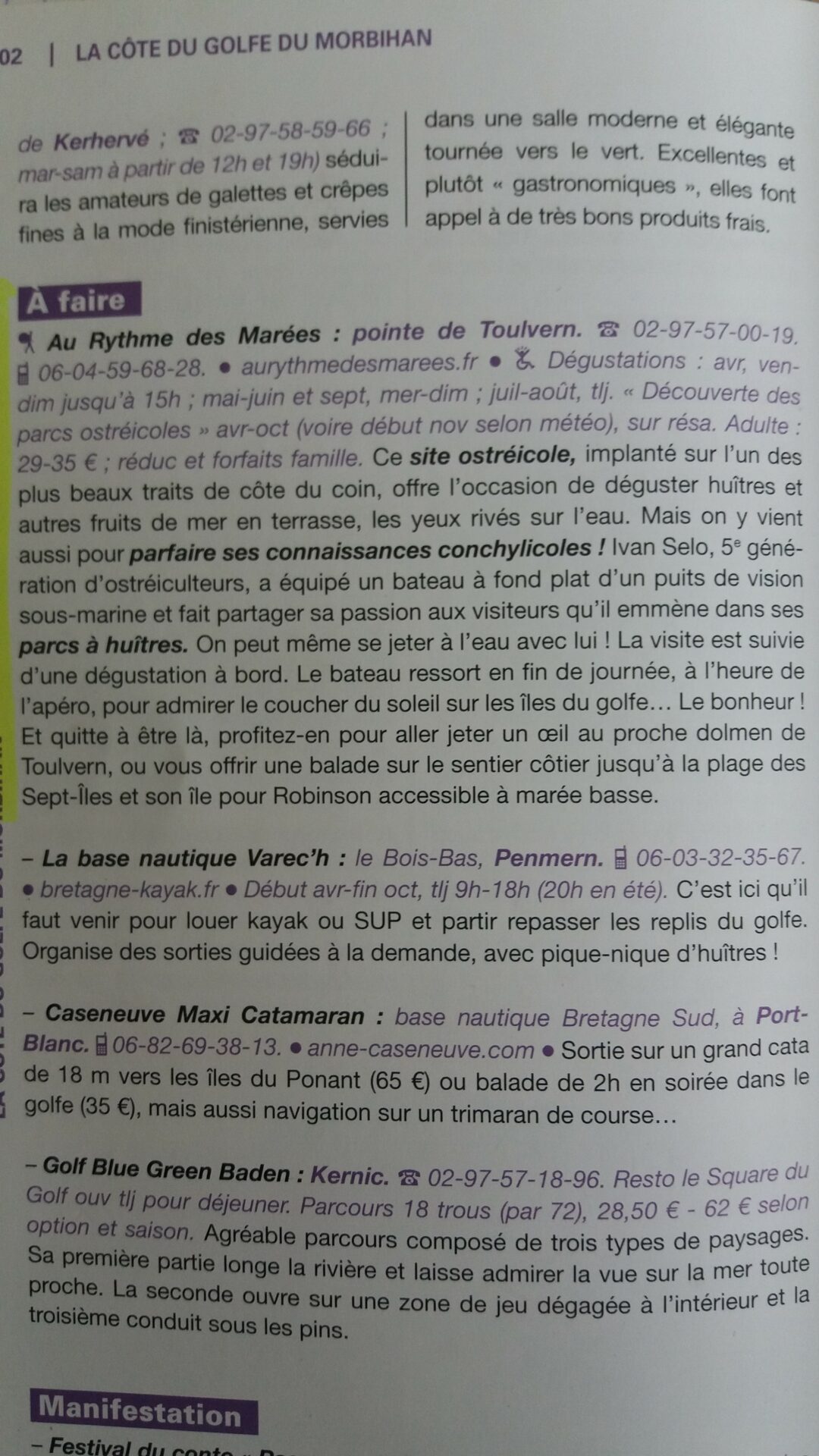 Guide du Routard 2017 ….suite
